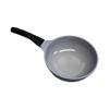 9" Ceramic Coating Interior and Exterior Cooking Wok, Cooking Pan Made In Korea view 3