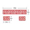 TAOVEN 13 x 72 Inch Red Heart Lace Table Runner for Valentine's Day Decor view 2
