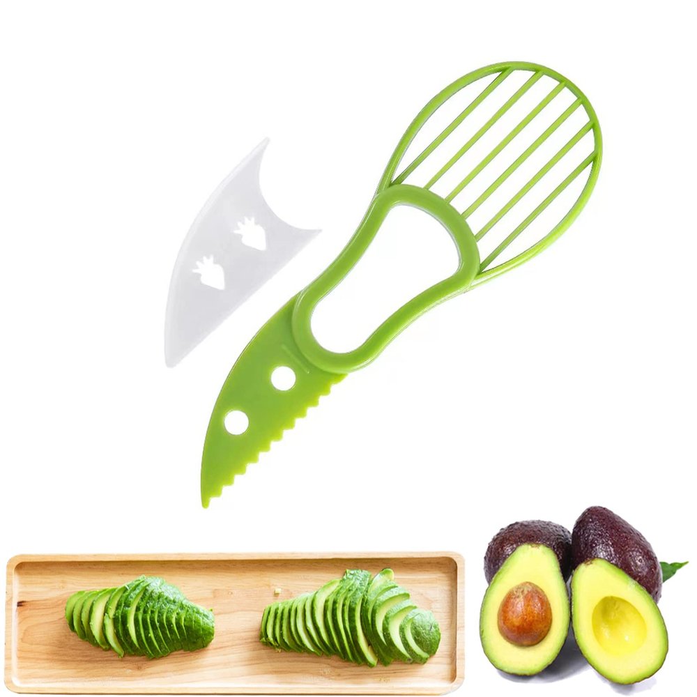 HLCM Avocado Slicer - 3-in-1 Avocado Tool, Pitter, Mash and Guacamole Maker (1Pcs)