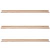 AZSKY 48 Inch Long Narrow Floating Shelves for Wall Storage Rustic Natural Wood Wall Shelf for Wall Dcor Wall Bookshelf for Kids Room Picture Ledge Shelf a Set of 3 view 4