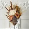 Accessoires Collections Floral Arrangements, Dried Flower, Wrist Corsage, Home dcor, Boutonniere for Men, Lapel pin/ Groom pin Floral Crown Woodland Wedding Headband (a02) view 2