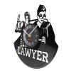 ICECHEN Wall Decoration Clock 12Inch/30Cm Vinyl Album Record Clock Law Office Wall Decor Silent Quartz Clock Watch Woman Lawyer Gift view 2