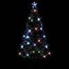 Gecheer Pre-lit Christmas Tree, 5 ft Green and White Fiber Optic with LED Lights, Snowy Design, Easy Setup, Plug-in Convenience for Indoor and Outdoor Holiday Decor view 3