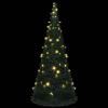 Gecheer Pop-up Christmas Tree, 7 ft Collapsible Green PVC Artificial Tree with LED Lights for Indoor Outdoor Holiday Decoration view 2