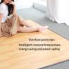 OLOTU Carbon Crystal Heated Floor Mat Heating Carpet Heated Area Rug Home Electric Heated Floor with Timer & Adjustable Temperature view 2
