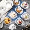 100 Pcs Hot Cocoa Bomb Packaging Box and Sticker Set 50 Individual Chocolate Bomb Box Plastic Disposable Cupcake Boxes Clear Cupcake Containers 50 Cocoa Bomb Stickers for Wedding Baby Shower Christmas view 4