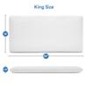 AM AEROMAX 2.75 Inches King Size Hyper Slim Memory Foam Pillow for Stomach and Back Sleepers - Thin, Flat Design for Cervical Neck Alignment and Deeper Sleep. view 2