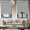 Keego Cordless Window Blinds Spring Free Stop Easy Lift Roller Shades Privacy Blinds for Windows Doors Thermal Insulated Window Roller Shade Easy to Up & Down Blinds (Blackout, Grey, 63w x 42h) view 2