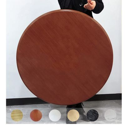 50cm 70cm 90cm Rotating Turntable Lazy Susan For Round Dining Table Tabletop, Round Wooden Rotating Tray, Sturdy, Home Kitchen Hotel Dining Table Turntable Serving Plate (Color : Wood, Size : 90cm/