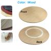 50cm 70cm 90cm Rotating Turntable Lazy Susan For Round Dining Table Tabletop, Round Wooden Rotating Tray, Sturdy, Home Kitchen Hotel Dining Table Turntable Serving Plate (Color : Wood, Size : 90cm/ view 2