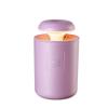 REJOON humidifier 450ML Mini Ultrasonic Air Humidifier Romantic Light USB Essential Oil Diffuser Car Purifier Aroma Anion Mist Maker with LED Lamp Light Green (Color : Lavender) view 1