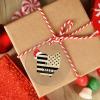 Black Striped Flag Christmas Ornaments Ohio America State Personalized Christmas Ornaments 2022 Christmas Decorations for Tree City Souvenir Holiday Christmas Keepsake New Year Gifts view 4