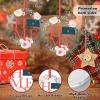 Rose Wreath Decoration Christmas Ornaments Home State South Dakota America State Personalized Christmas Ornaments 2022 Christmas Tree Ornaments Country City Souvenir Christmas New Year Gifts view 2
