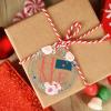 Rose Wreath Decoration Christmas Ornaments Home State South Dakota America State Personalized Christmas Ornaments 2022 Christmas Tree Ornaments Country City Souvenir Christmas New Year Gifts view 4