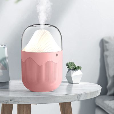 Bedroom Mini Humidifier USB humidifier durable humidifier with light quiet and cool bedroom and office plants easy to clean small and convenient three grade small night light water protection G ( Colo