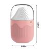 Bedroom Mini Humidifier USB humidifier durable humidifier with light quiet and cool bedroom and office plants easy to clean small and convenient three grade small night light water protection G ( Colo view 2
