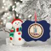 Virginia Christmas Ornaments 2022 Virginia State Ornaments for Christmas Trees Sweet Home City Souvenir Acrylic Personalized Christmas Ornaments Holiday Christmas Keepsake Long Distance Xmas Gift view 2