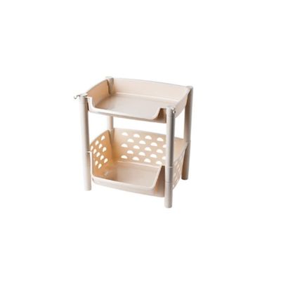 ARZARF Fruit and Vegetable Storage Cart Household Vegetable Basket Toy Storage Rack Vegetable Rack Kitchen Countertop Multi-Layer Rack Food Storage Vegetable Basket Bins Rack