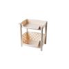 ARZARF Fruit and Vegetable Storage Cart Household Vegetable Basket Toy Storage Rack Vegetable Rack Kitchen Countertop Multi-Layer Rack Food Storage Vegetable Basket Bins Rack view 1
