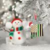 Green Striped Flag Christmas Ornaments New Mexico America State Personalized Christmas Ornaments 2022 Christmas Tree Ornaments City Souvenir Holiday Christmas Keepsake New Year Gifts view 3