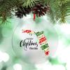 Florida USA State Christmas Ornaments 2022 Sweet Home Christmas Decorations for Tree Merry Christmas Country City Souvenir Acrylic Personalized Christmas Ornaments Christmas Keepsake Xmas Gift view 1