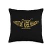 Awesome Assistant Nurse Manager Profession Design Job Title Worker Funny Assistant Nurse Manager Throw Pillow, 16x16, Multicolor view 1