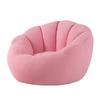 Bean Bag Chair Cover Stuffed Animal Storage,Sturdy Zipper Beanbag Cover for Organizing Children Plush Toys Medium-Size Pink view 1