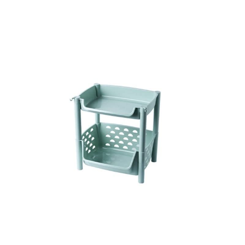 ARZARF Fruit and Vegetable Storage Cart Kitchen Daily Necessities Storage Rack Floor Multi-Layer Storage Basket Vegetable Basket Toy Storage Rack Food Storage Basket Vegetable Basket Bins Rack