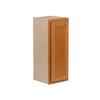 Quicklock RTA (Ready-to-Assemble) 30" Tall Wall Kitchen Cabinets - Shaker Style | 100% Hardwood | Made in America | Soft Close Hardware (Provincial Stain, 12" D x 18" W x 30" H) view 1