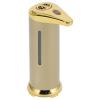 Kufoo Automatic Soap Dispenser, 250ml Touchless Soap Dispenser, Dish Soap Dispenser with Infrared Motion Sensor Waterproof Base Shows Soap Remaining for Bathroom Kitchen Hotel Office (Gold) view 1