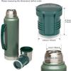 LUAATT Replacement Stopper,1 Pack Green Water Leakage Prevention Stopper Compatible with Stanley Classic Stainless Steel Vacuum Bottle(1.1 QT/1.5QT/2 QT) view 2