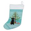 Caroline's Treasures WDK3083CS Labrador Retriever Black #3 Christmas Christmas Stocking Fireplace Hanging Stockings Christmas Season Party Decor Family Holiday Decorations view 1