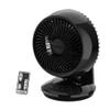 Lasko Air Circulator Fan, Whirlwind Orbital Motion Table Fan, 3 Speeds, Timer, Dark Mode, Remote Control Small Room Fan, Black, A12558 view 1