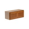 Quicklock RTA (Ready-to-Assemble) 30" Tall Wall Kitchen Cabinets - Shaker Style | 100% Hardwood | Made in America | Soft Close Hardware (Provincial Stain, 12" D x 30" W x 12" H) view 1