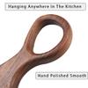 AXUYU Perfect Anniversary, Wedding, Housewarming Gifts for The Couple Cutting Board 2pcs Black Walnut Wood Cutting Board Set with Handle Decorative Serving Charcuterie Board for Kitchen view 4