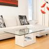 Custom Cut Glass 1/4" Thick - Clear Tempered Glass Cut to Size - Rectangle Replacement for Table Tops, Shelves, Windows with Bevel Edge view 2