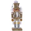 DIGS-N-GIFTS Christmas Nutcracker Decoration Hollywood Nutcracker Soldier 10.5 Inch Gold view 1