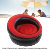 Blow up Couch, Inflatable Couch Inflatable Chair Inflatable Furniture Quick Inflate Inflatable Sofa Floor Couch for Office (Red) view 2