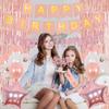 12th Birthday Decorations Rose Gold for Girls Women, Sweet 12th Foil Balloon Birthday Decoration Almost A Teenager Banner Tinsel Curtain Balloon Happy Birthday Sash Cake Topper Birthday Decoration Kit view 4
