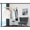 Wall Mounted Collapsible Laundry Clothes Drying Rack, Indoor Outdoor Home Aluminum Away Racks, Foldable Space Saver (Black Long) view 4