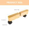 Room Divider Feet Wheels Partition Stand Base for Bedroom Bathroom Easy to Install Store Sturdy Divider Support Legs Compact Design for Home Office view 4