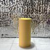 Dark Yellow Cylinder Cover for Baby Birthday Party Newborn Baby Shower Baptism Communion Christening Elastic Plinth Cover Decoration Pedestal Cover view 2