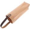 DOITOOL Reusable Red Wine Carrier Bag Washable Kraft Tote for Wine Bottles for Convenient Pu Handle for Easy Carrying view 1