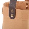 DOITOOL Reusable Red Wine Carrier Bag Washable Kraft Tote for Wine Bottles for Convenient Pu Handle for Easy Carrying view 4