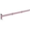 Retractable Wall Mounted Clothes Drying Rack, Strong Load-Bearing Laundry Garment Rack with Hooks, Easy to Install Clothes Drying Rack (Pink Long) view 1