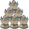 FOMIYES 6pcs Kerosene Oil Lamp Wick Holder Replacement Oil Lamp Burner for Emergency Lighting Fits Bottle Openings Creative Design for Antique view 1