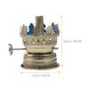 FOMIYES 6pcs Kerosene Oil Lamp Wick Holder Replacement Oil Lamp Burner for Emergency Lighting Fits Bottle Openings Creative Design for Antique view 2