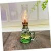 FOMIYES 6pcs Kerosene Oil Lamp Wick Holder Replacement Oil Lamp Burner for Emergency Lighting Fits Bottle Openings Creative Design for Antique view 4