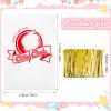 Geyee 500 Pcs Cotton Candy Bags with Ties Cotton Candy with Print Clear Large Carnival for Party and Kitchen, 11.8 x 17.7 Inch view 2