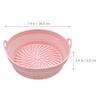 Mobestech 2pcs Silicone Air Fryer Liner Non-stick Air Fryer Inner Pad Food-grade Silicone Baking Accessory for and Baking view 3